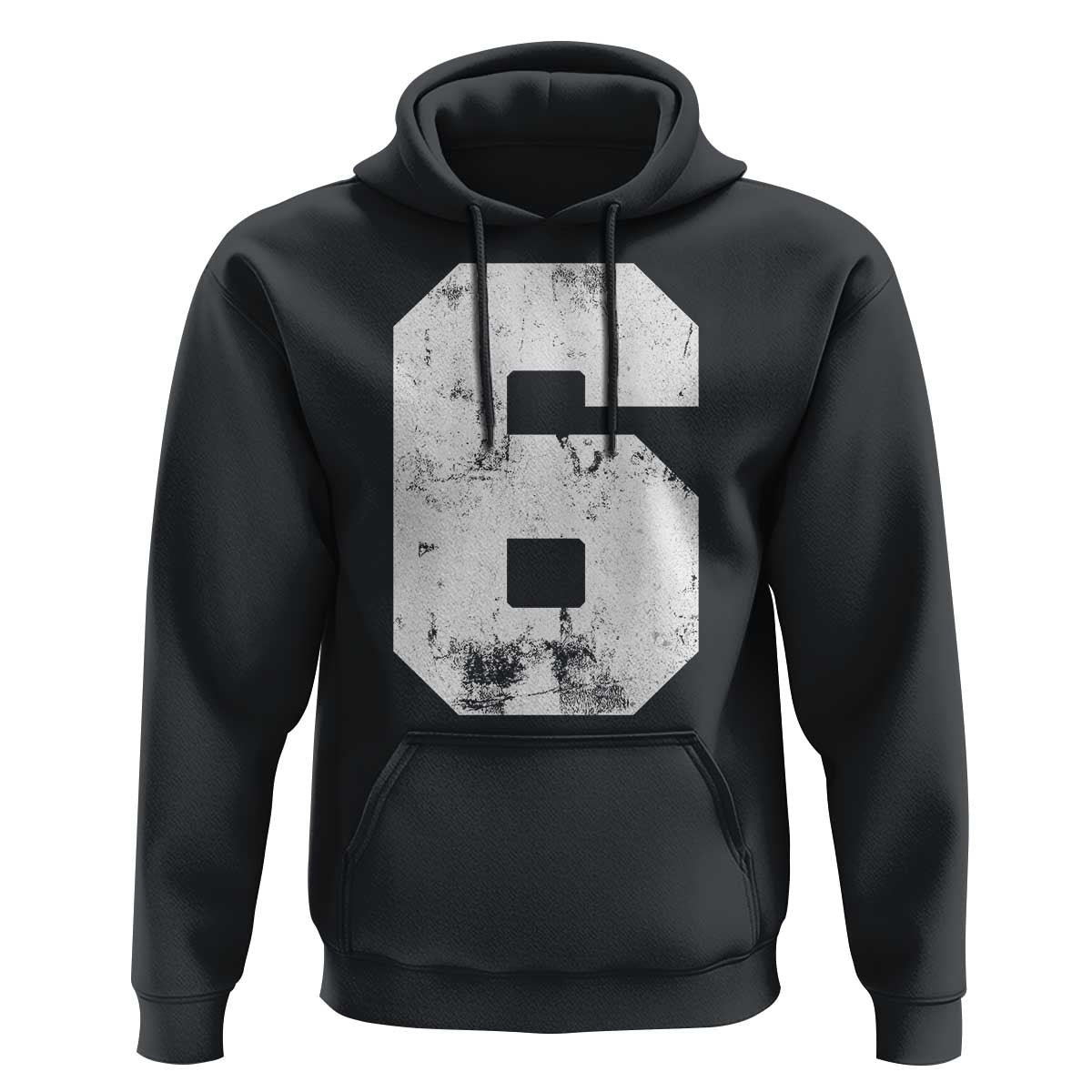 Number 6 Hoodie Matching 67 Meme 6th Birthday 6 Years - Wonder Print Shop