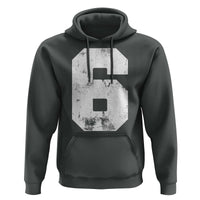 Number 6 Hoodie Matching 67 Meme 6th Birthday 6 Years - Wonder Print Shop