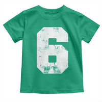 Number 6 Toddler T Shirt Matching 67 Meme 6th Birthday 6 Years - Wonder Print Shop