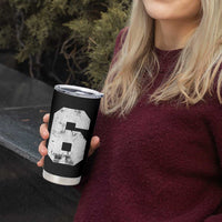 Number 6 Tumbler Cup Matching 67 Meme 6th Birthday 6 Years - Wonder Print Shop