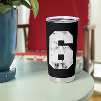 Number 6 Tumbler Cup Matching 67 Meme 6th Birthday 6 Years - Wonder Print Shop