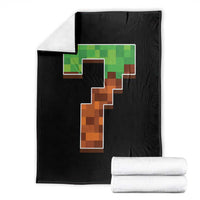 Number 7 Throw Blanket Game Matching 67 Meme Costume 7th Birthday 7 Years - Wonder Print Shop