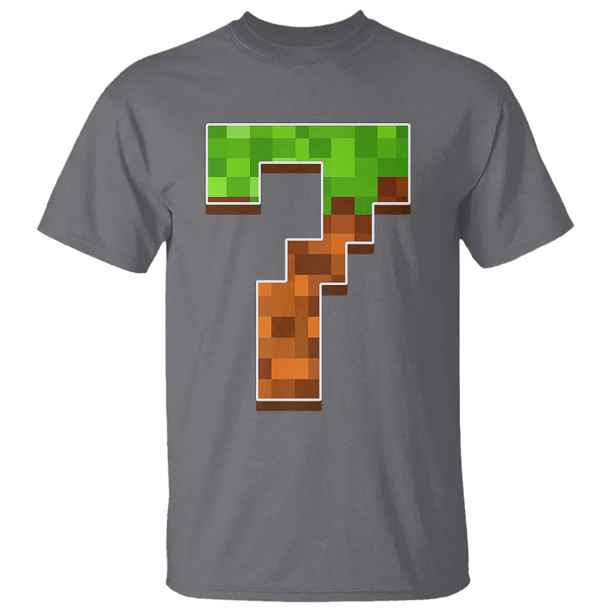 Number 7 T Shirt Game Matching 67 Meme Costume 7th Birthday 7 Years - Wonder Print Shop