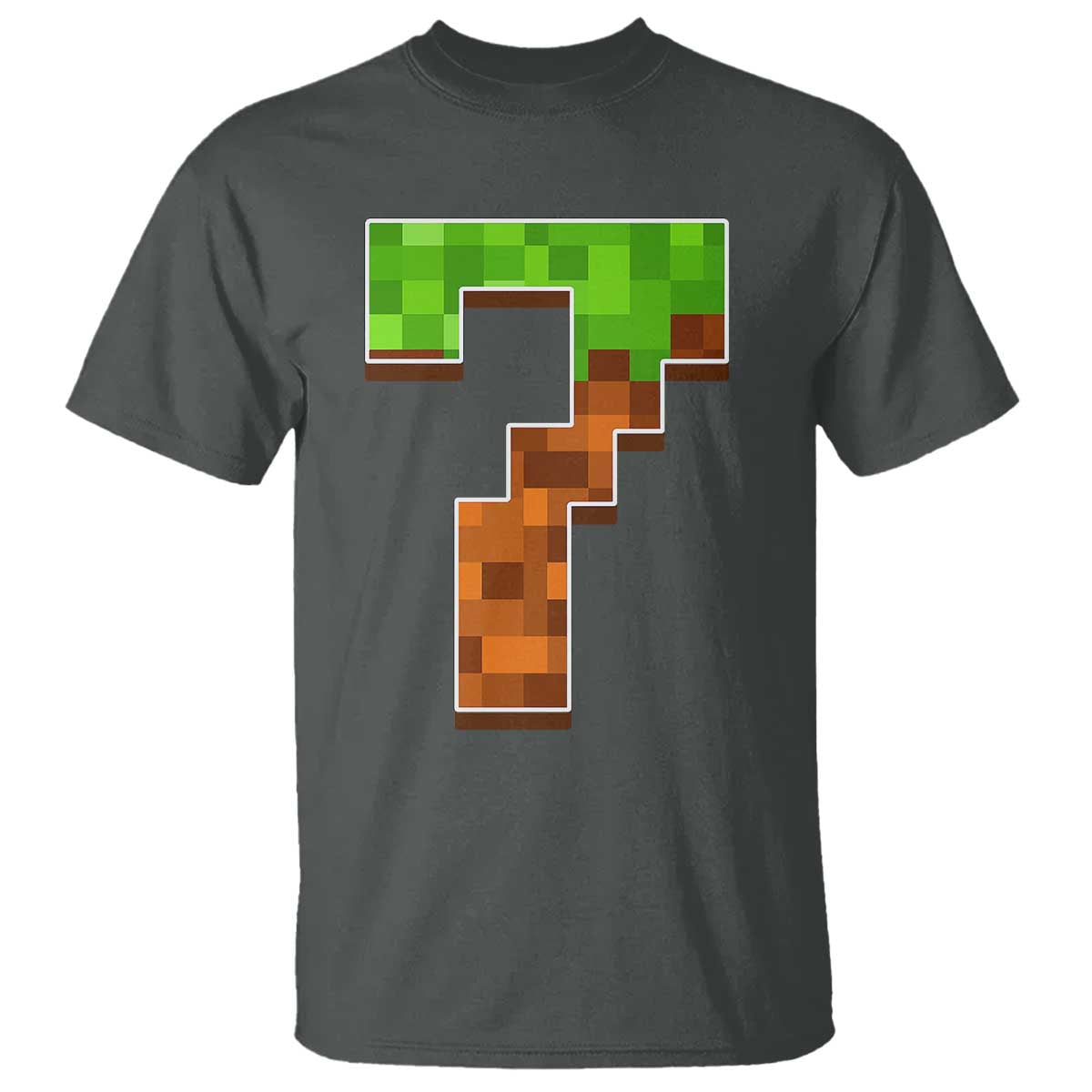 Number 7 T Shirt Game Matching 67 Meme Costume 7th Birthday 7 Years - Wonder Print Shop