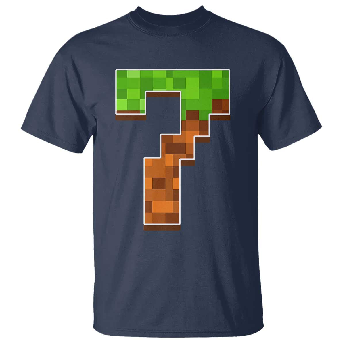 Number 7 T Shirt Game Matching 67 Meme Costume 7th Birthday 7 Years - Wonder Print Shop