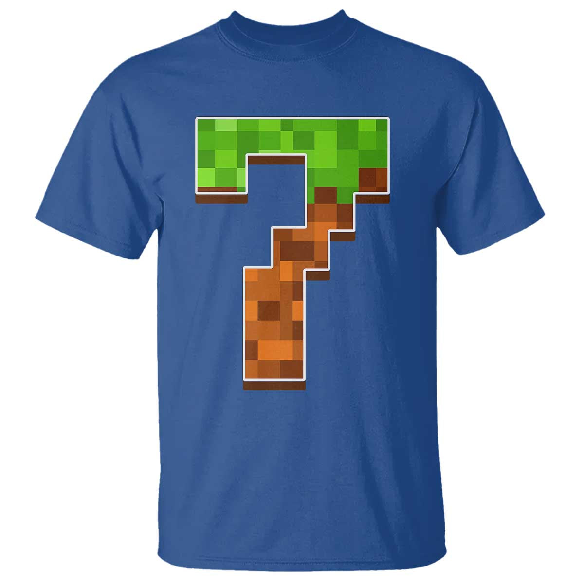 Number 7 T Shirt Game Matching 67 Meme Costume 7th Birthday 7 Years - Wonder Print Shop