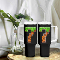 Number 7 Tumbler With Handle Game Matching 67 Meme Costume 7th Birthday 7 Years - Wonder Print Shop