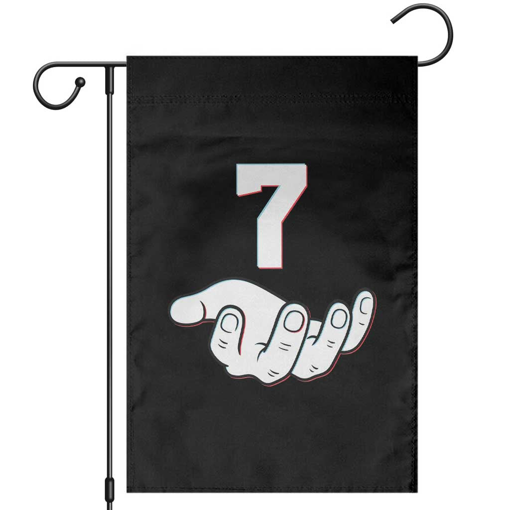 Number 7 Garden Flag Matching 67 Meme Costume 7th Birthday 7 Years - Wonder Print Shop