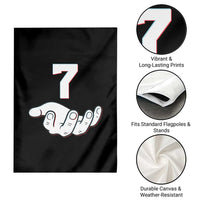 Number 7 Garden Flag Matching 67 Meme Costume 7th Birthday 7 Years - Wonder Print Shop
