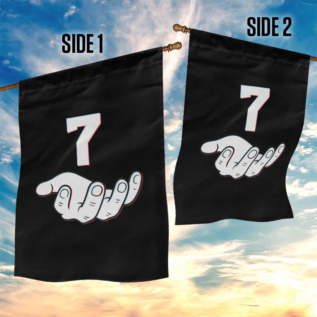 Number 7 Garden Flag Matching 67 Meme Costume 7th Birthday 7 Years - Wonder Print Shop