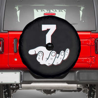 Number 7 Spare Tire Cover Matching 67 Meme Costume 7th Birthday 7 Years - Wonder Print Shop