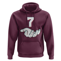 Number 7 Hoodie Matching 67 Meme Costume 7th Birthday 7 Years - Wonder Print Shop