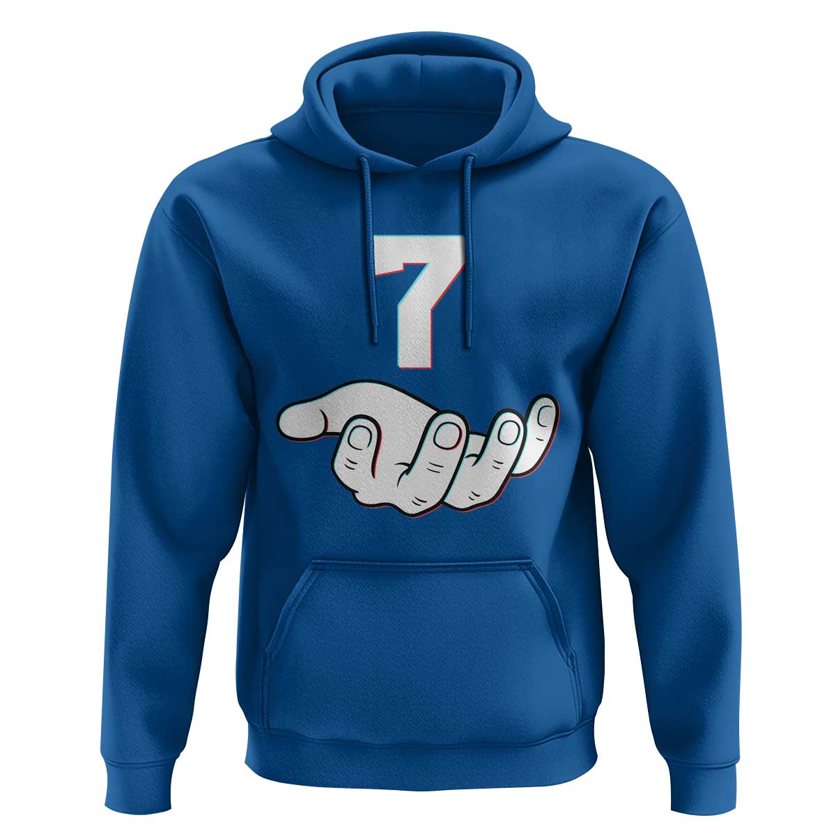 Number 7 Hoodie Matching 67 Meme Costume 7th Birthday 7 Years - Wonder Print Shop