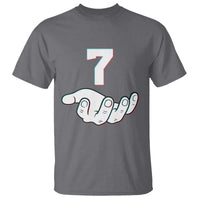 Number 7 T Shirt Matching 67 Meme Costume 7th Birthday 7 Years - Wonder Print Shop