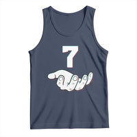 Number 7 Tank Top Matching 67 Meme Costume 7th Birthday 7 Years - Wonder Print Shop