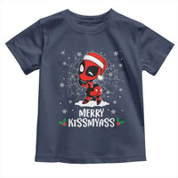 Funny Christmas Toddler T Shirt Merry Kissmyass Cute Spider-Women Santa Sarcastic Xmas