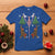 Funny Bigfoot Christmas T Shirt Bigfoot Santa Hat Ugly Xmas Sasquatch Loves - Wonder Print Shop
