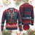 Funny Bigfoot Ugly Christmas Sweater Bigfoot Santa Hat Ugly Xmas Sasquatch Loves - Wonder Print Shop