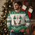 Funny Bigfoot Ugly Christmas Sweater Bigfoot Santa Hat Ugly Xmas Sasquatch Loves - Wonder Print Shop