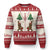 Funny Bigfoot Ugly Christmas Sweater Bigfoot Santa Hat Ugly Xmas Sasquatch Loves - Wonder Print Shop