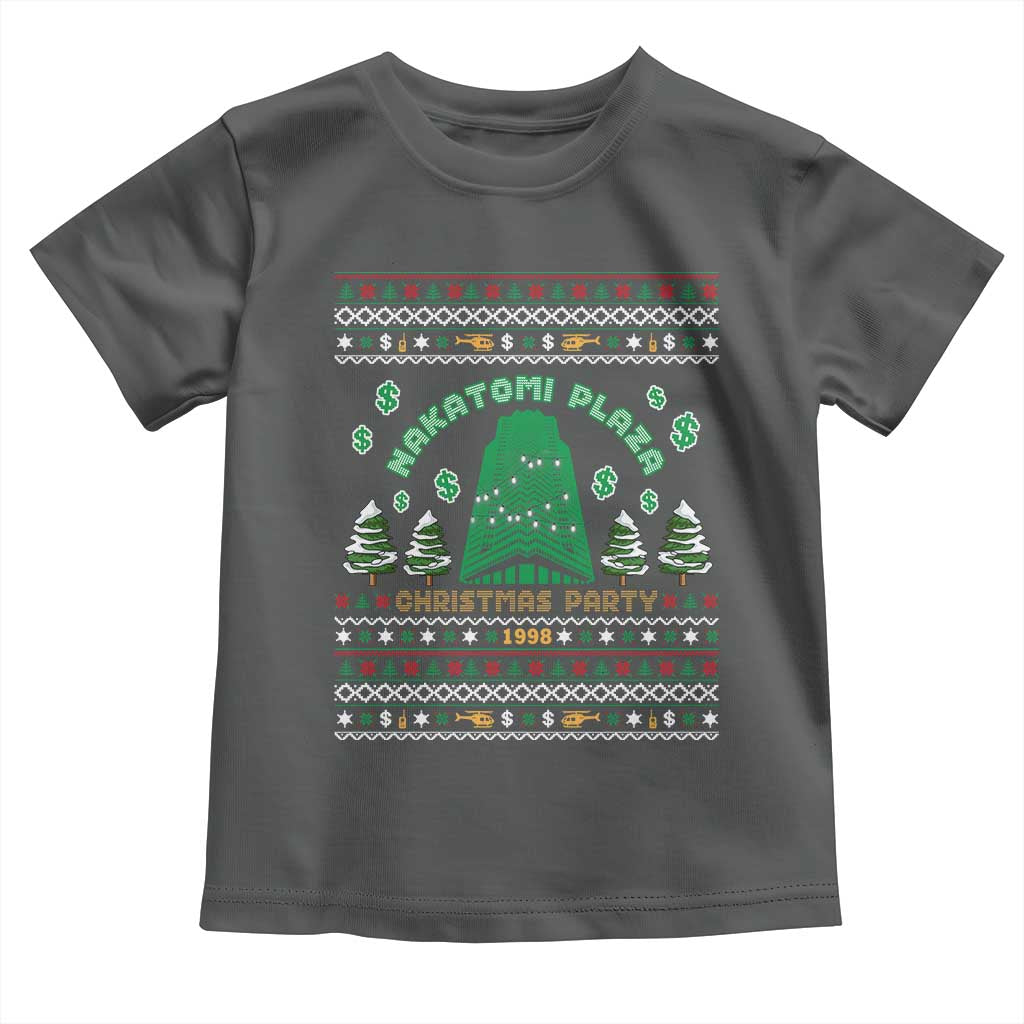 Nakatomi Plaza Christmas Party 1988 Toddler T Shirt Funny 80's Movie Xmas Gift Ugly Christmas