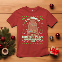 Nakatomi Plaza Christmas Party 1988 T Shirt Xmas Jumper Funny 80's Die Movie Bruce - Wonder Print Shop