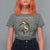 Fishing Christmas T Shirt For Women Merry Fishmas Bass Fish Ugly Sweater - Wonder Print Shop