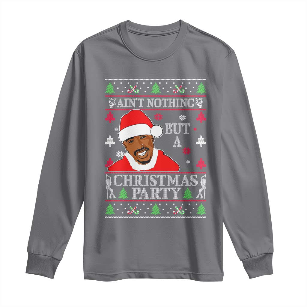 Funny Christmas Long Sleeve Shirt Funny Ain't No Party Like a Diddy Party Ugly Christmas Sweater