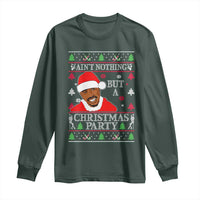 Funny Christmas Long Sleeve Shirt Funny Ain't No Party Like a Diddy Party Ugly Christmas Sweater