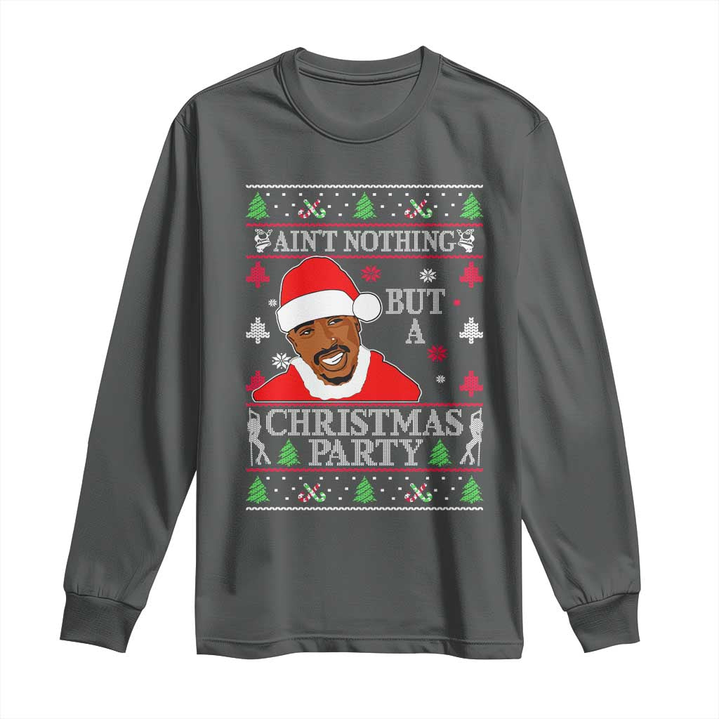 Funny Christmas Long Sleeve Shirt Funny Ain't No Party Like a Diddy Party Ugly Christmas Sweater