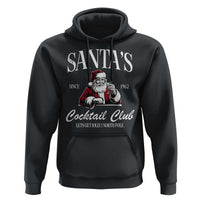 Funny Christmas Hoodie Santas Cocktail Club Christmas Espresso Martini Dirty Martini