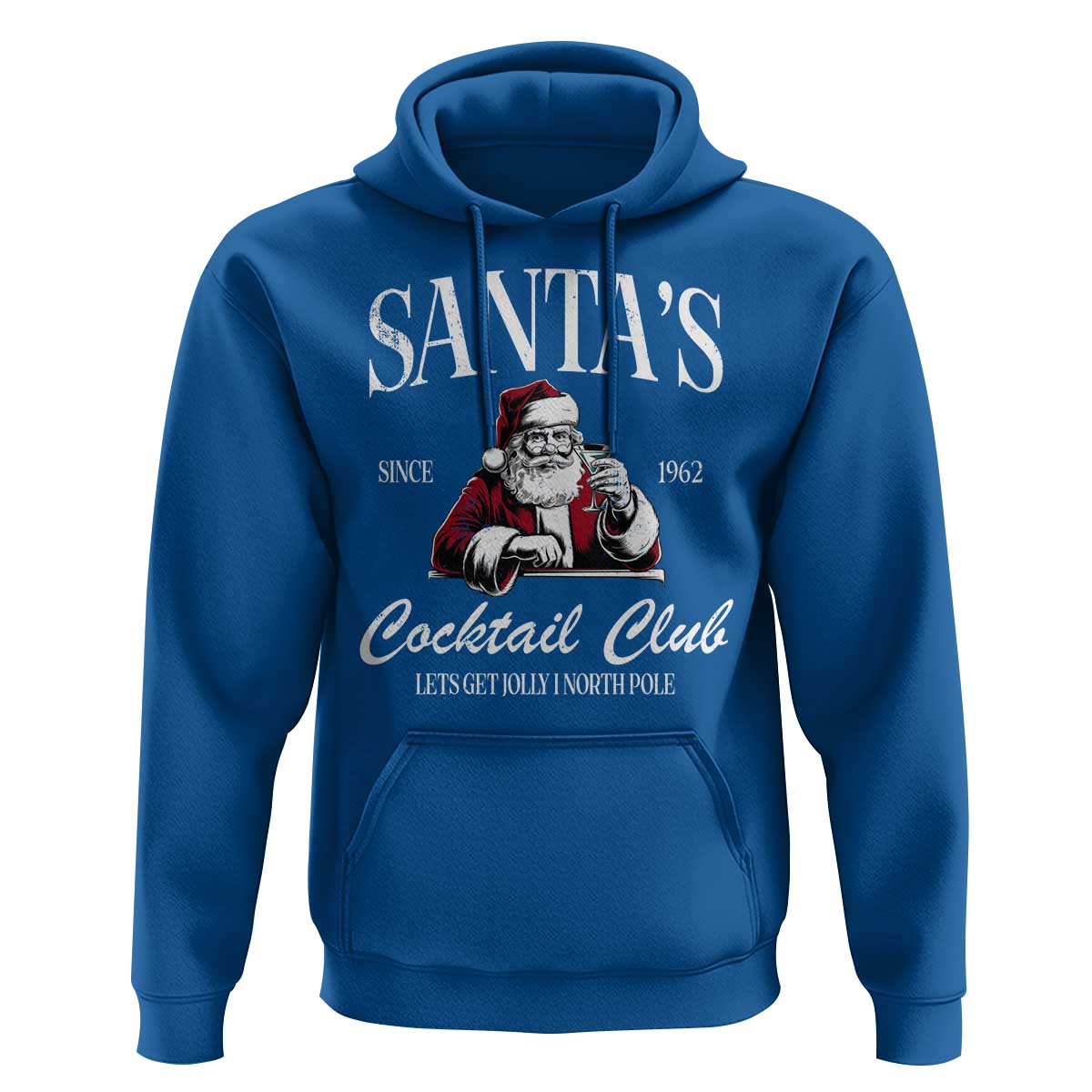 Funny Christmas Hoodie Santas Cocktail Club Christmas Espresso Martini Dirty Martini
