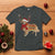 Golden Retriever Christmas T Shirt Gift for Dog Lover Happy New Year Xmas Lights - Wonder Print Shop