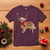Golden Retriever Christmas T Shirt Gift for Dog Lover Happy New Year Xmas Lights - Wonder Print Shop