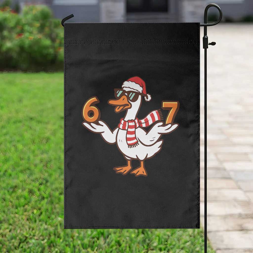 67 Christmas Silly Goose Garden Flag 6 7 Meme Funny Six Seven Gen Alpha Slang - Wonder Print Shop