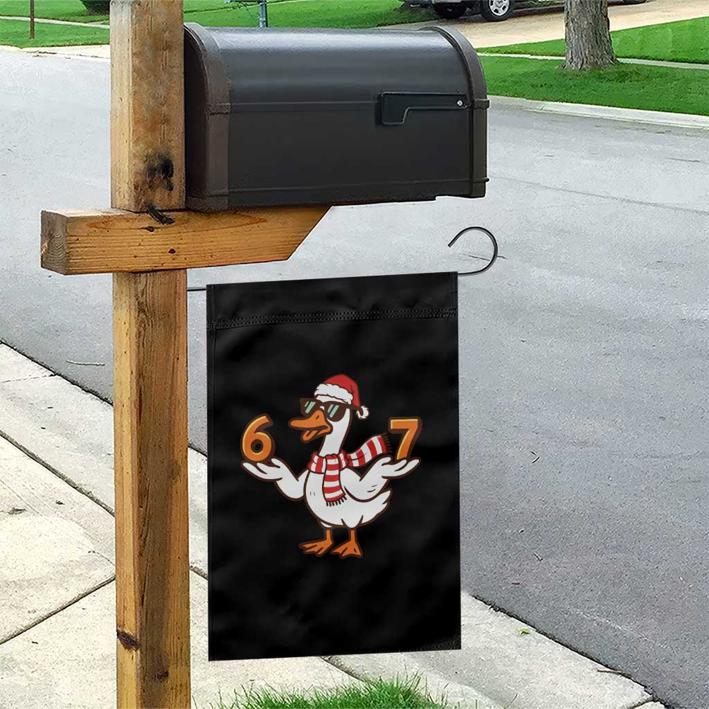 67 Christmas Silly Goose Garden Flag 6 7 Meme Funny Six Seven Gen Alpha Slang - Wonder Print Shop