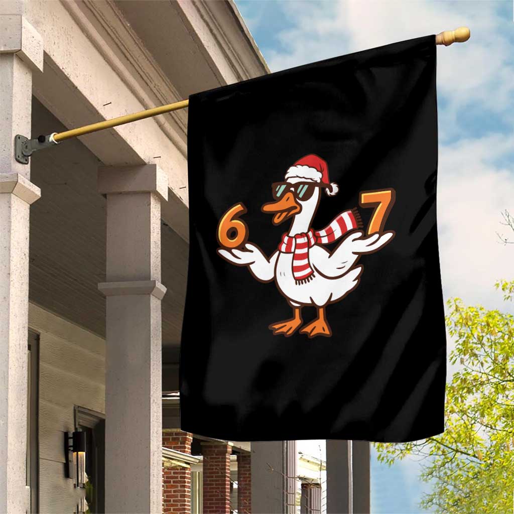 67 Christmas Silly Goose Garden Flag 6 7 Meme Funny Six Seven Gen Alpha Slang - Wonder Print Shop