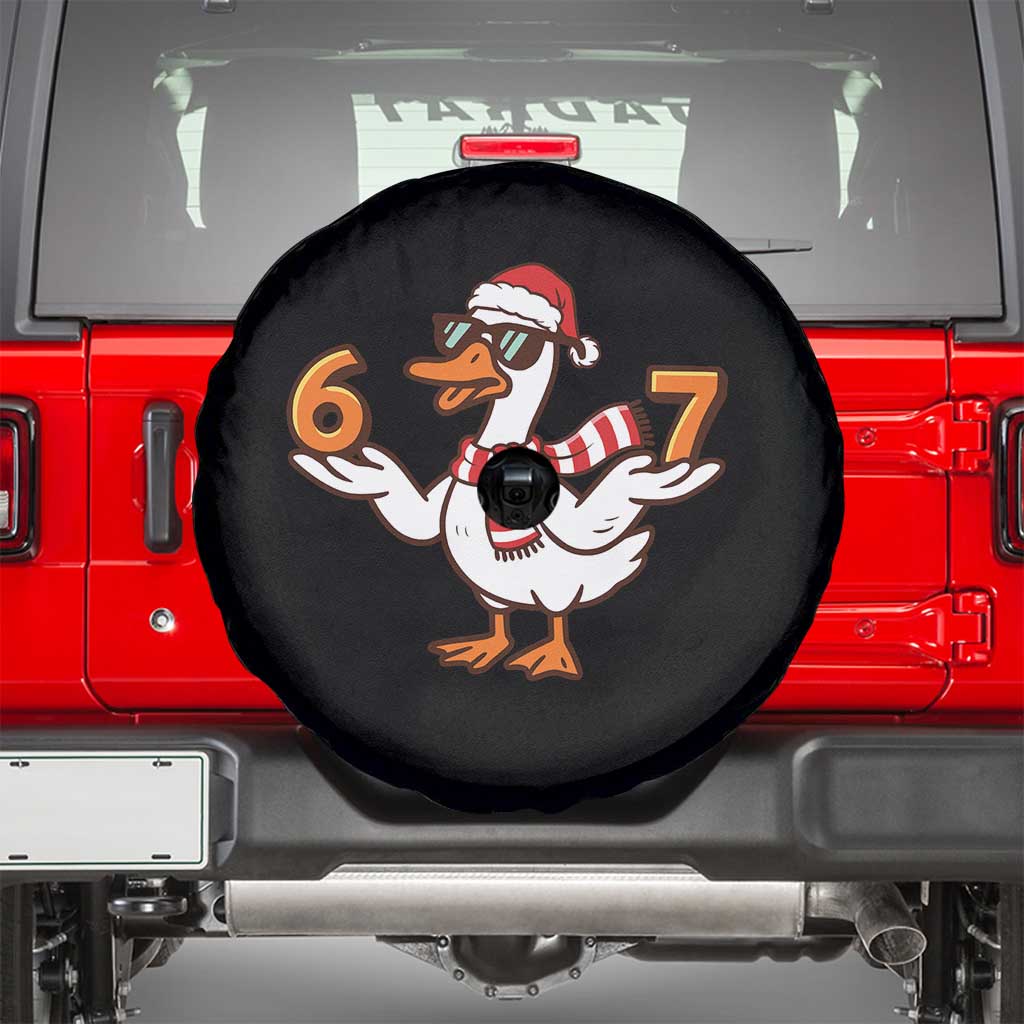 67 Christmas Silly Goose Spare Tire Cover 6 7 Meme Funny Six Seven Gen Alpha Slang - Wonder Print Shop