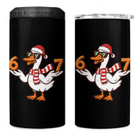67 Christmas Silly Goose 4 in 1 Can Cooler Tumbler 6 7 Meme Funny Six Seven Gen Alpha Slang - Wonder Print Shop