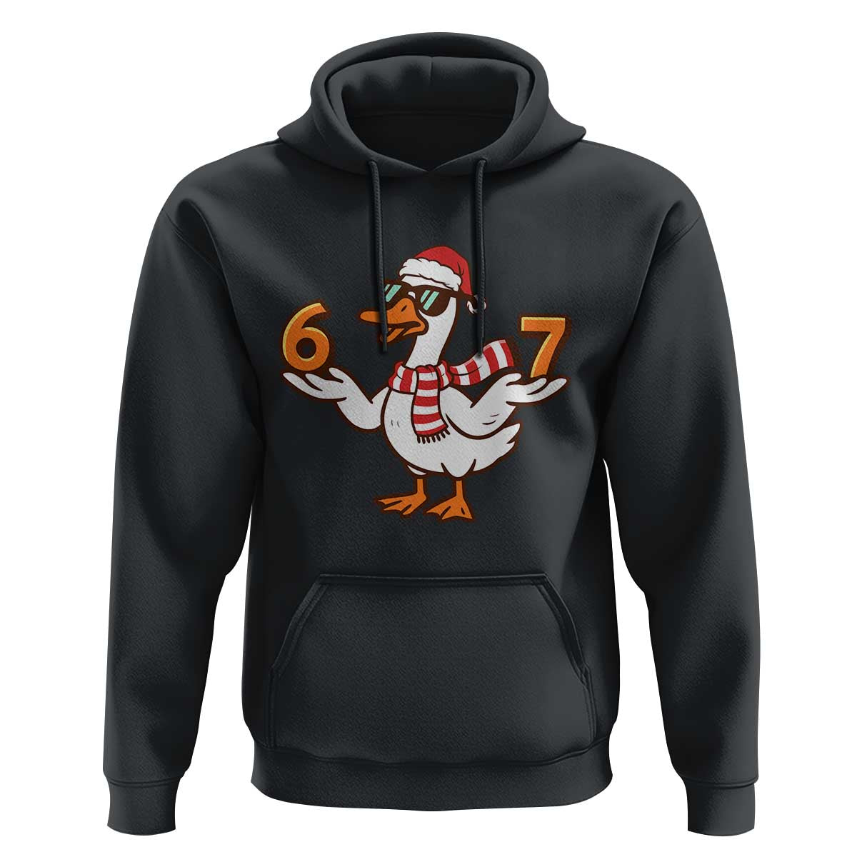 67 Christmas Silly Goose Hoodie 6 7 Meme Funny Six Seven Gen Alpha Slang - Wonder Print Shop