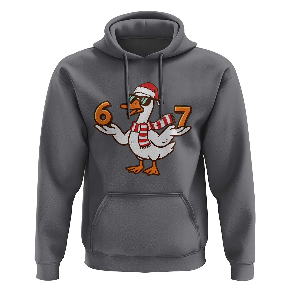 67 Christmas Silly Goose Hoodie 6 7 Meme Funny Six Seven Gen Alpha Slang - Wonder Print Shop