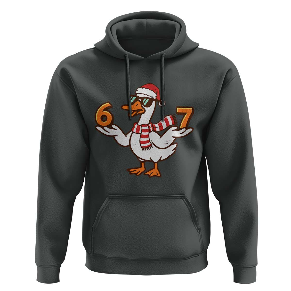67 Christmas Silly Goose Hoodie 6 7 Meme Funny Six Seven Gen Alpha Slang - Wonder Print Shop