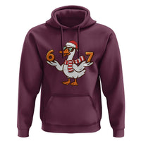 67 Christmas Silly Goose Hoodie 6 7 Meme Funny Six Seven Gen Alpha Slang - Wonder Print Shop