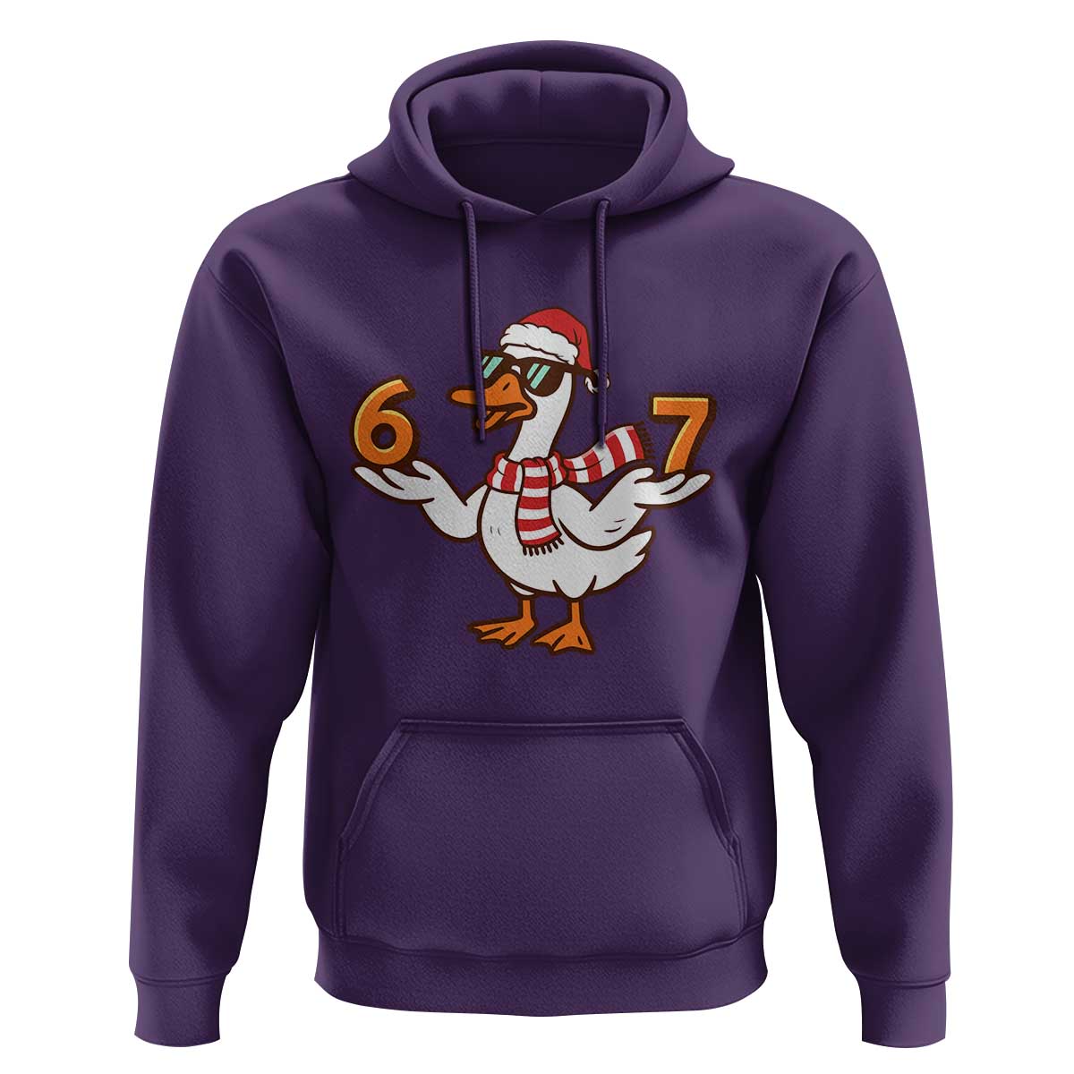67 Christmas Silly Goose Hoodie 6 7 Meme Funny Six Seven Gen Alpha Slang - Wonder Print Shop
