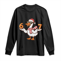 67 Christmas Silly Goose Long Sleeve Shirt 6 7 Meme Funny Six Seven Gen Alpha Slang - Wonder Print Shop