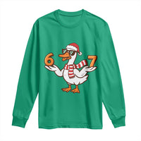 67 Christmas Silly Goose Long Sleeve Shirt 6 7 Meme Funny Six Seven Gen Alpha Slang - Wonder Print Shop
