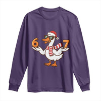 67 Christmas Silly Goose Long Sleeve Shirt 6 7 Meme Funny Six Seven Gen Alpha Slang - Wonder Print Shop