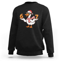 67 Christmas Silly Goose Sweatshirt 6 7 Meme Funny Six Seven Gen Alpha Slang - Wonder Print Shop