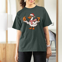 67 Christmas Silly Goose T Shirt For Women 6 7 Meme Funny Six Seven Gen Alpha Slang - Wonder Print Shop