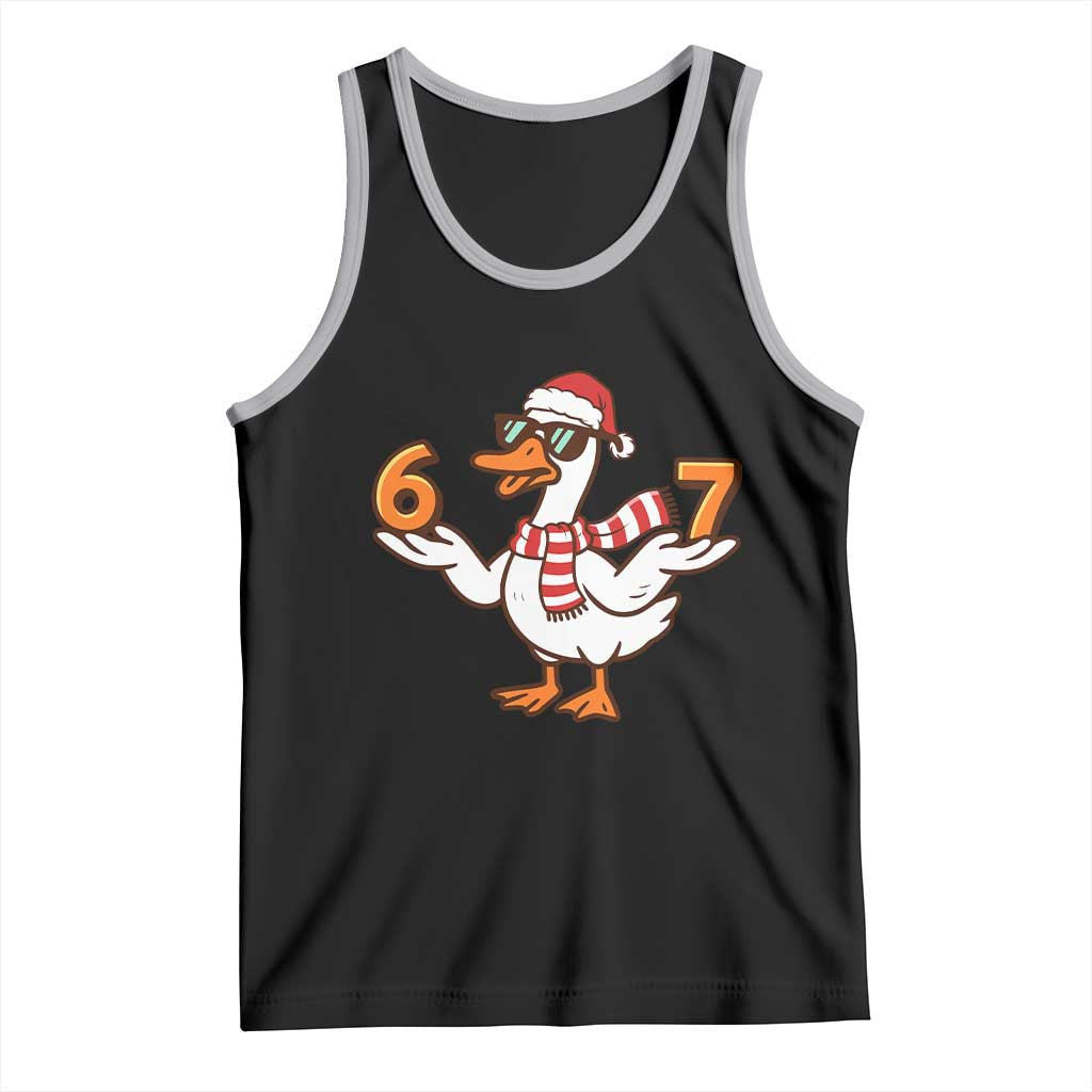 67 Christmas Silly Goose Tank Top 6 7 Meme Funny Six Seven Gen Alpha Slang - Wonder Print Shop